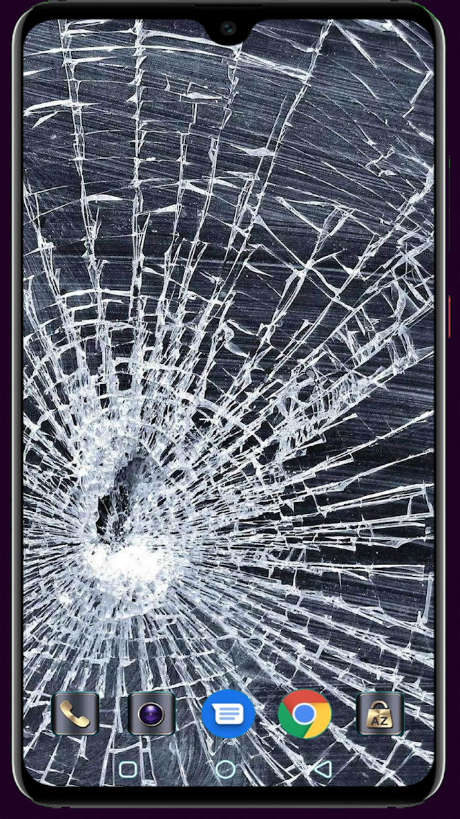 broken glass wallpaper android