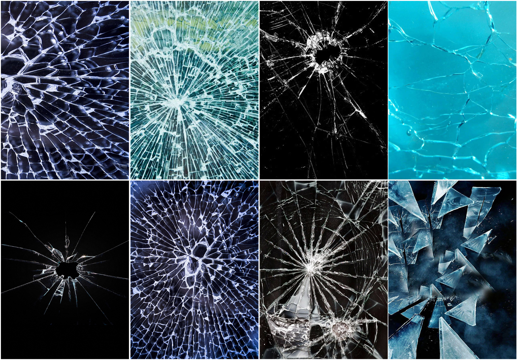 broken glass wallpaper android