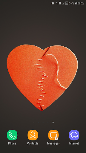 Broken Heart Wallpaper - Image screenshot of android app