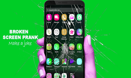 Broken Screen Pro Prank fun - عکس برنامه موبایلی اندروید
