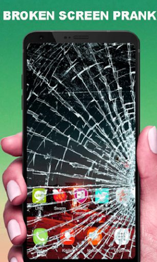 Broken Screen Pro Prank fun - عکس برنامه موبایلی اندروید