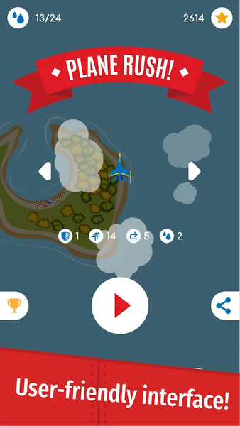 Go Plane rush! - Gameplay image of android game