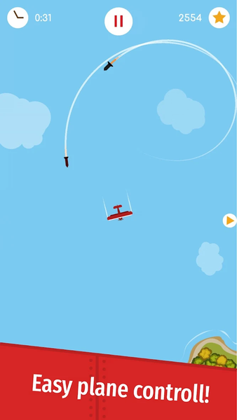 Go Plane rush! - Gameplay image of android game