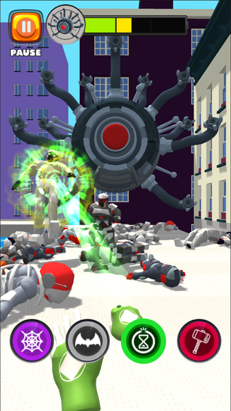 Hero Masters: Superhero games - Gameplay image of android game
