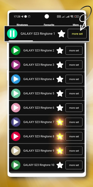 Ringtones for Galaxy s۲۳ Ultra - عکس برنامه موبایلی اندروید