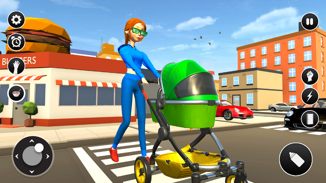 Single Mom Virtual Mother Sim - Gameplay image of android game
