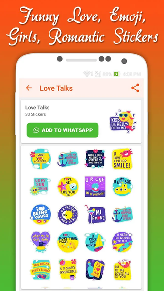 Stickers for WAStickerApps - P - Image screenshot of android app