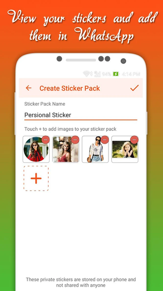 Stickers for WAStickerApps - P - Image screenshot of android app