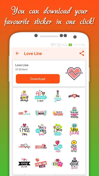 Stickers for WAStickerApps - P - Image screenshot of android app