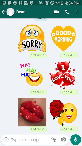 IKiss Love Stickers - Free WaAppStickers - عکس برنامه موبایلی اندروید