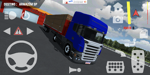 BR Truck - Gameplay image of android game