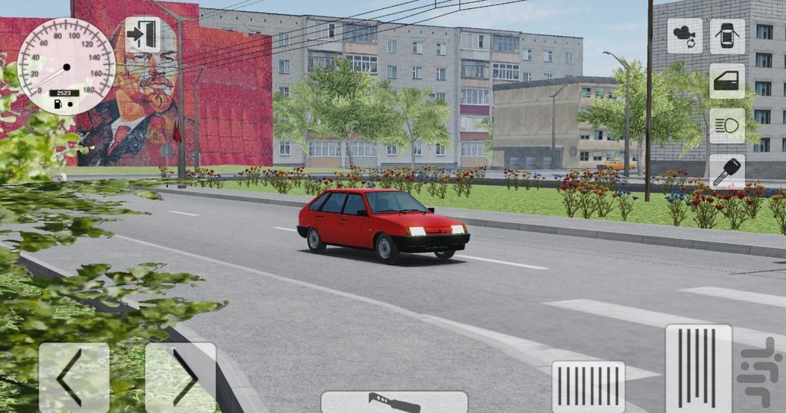 رانندگی شوروی HD - Gameplay image of android game
