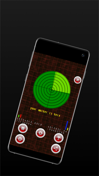 Ghost detector simulator - Image screenshot of android app