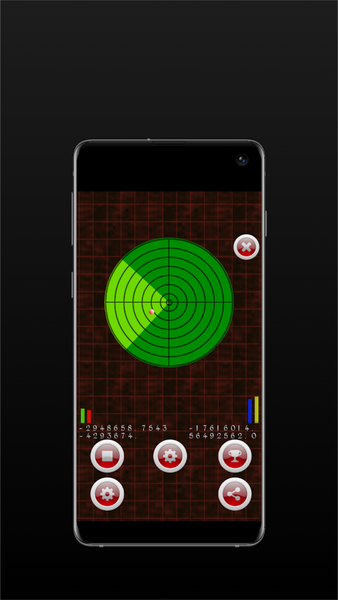 Ghost detector simulator - Image screenshot of android app