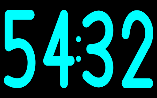 Sean's Big Timer - Image screenshot of android app
