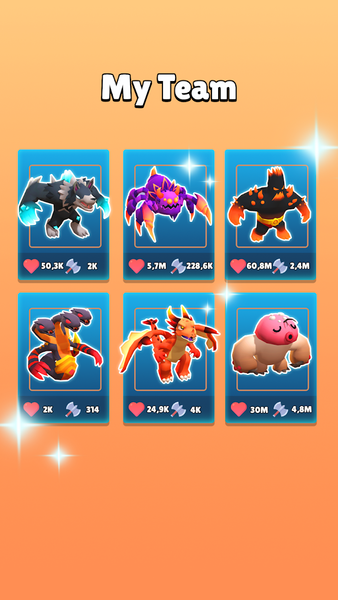 Merge Run Monster ۳D Battle - عکس بازی موبایلی اندروید