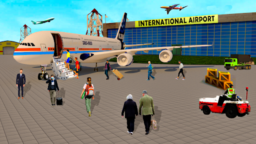 Airplane game flight simulator - عکس بازی موبایلی اندروید