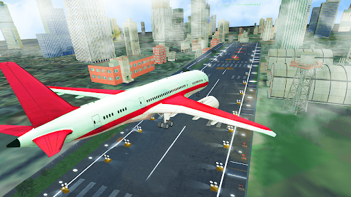 Airplane game flight simulator - Gameplay image of android game
