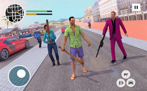 Real Gangster Miami Auto Crime City - Gameplay image of android game