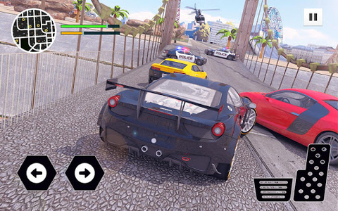 Real Gangster Miami Auto Crime City - Gameplay image of android game