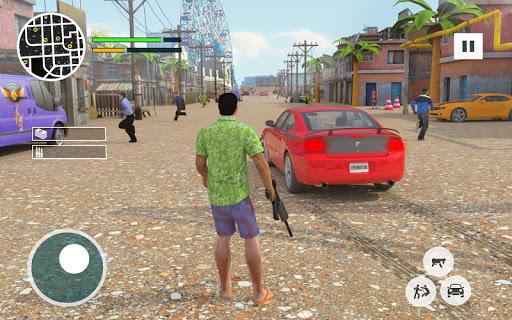 Real Gangster Miami Auto Crime City - Gameplay image of android game