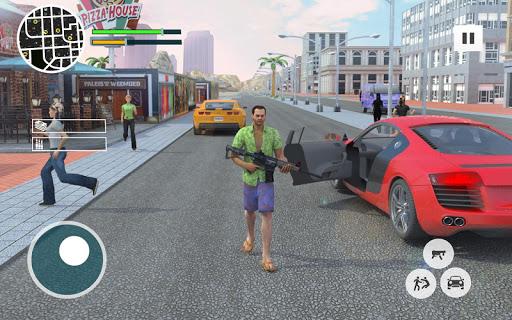 Real Gangster Miami Auto Crime City - Gameplay image of android game