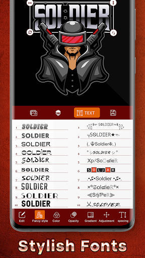 Esports Logo Maker - Gaming Logo Creator App - عکس برنامه موبایلی اندروید