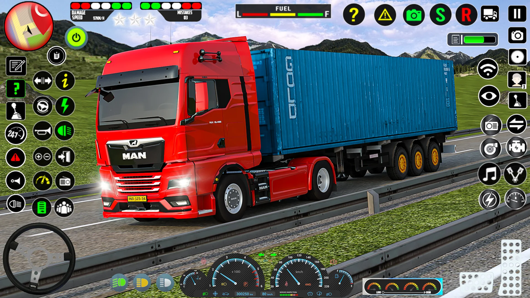 City Cargo Truck Game ۳D - عکس بازی موبایلی اندروید