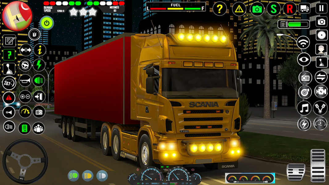 City Cargo Truck Game ۳D - عکس بازی موبایلی اندروید