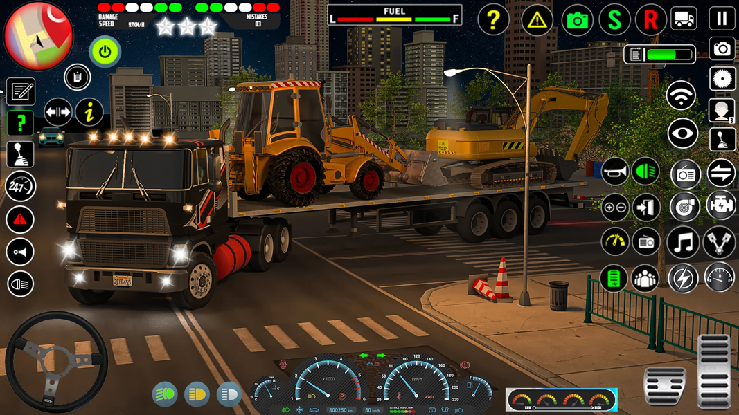 City Cargo Truck Game 3D - Gameplay image of android game