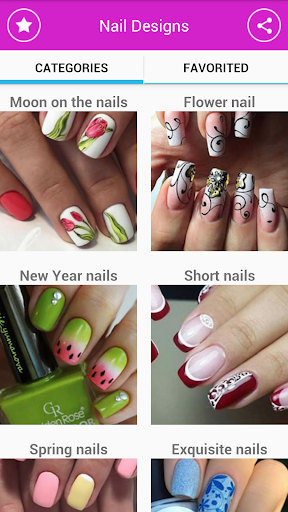 Nail Designs - Image screenshot of android app