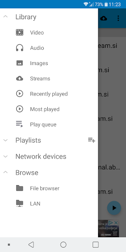BSPlayer - Image screenshot of android app