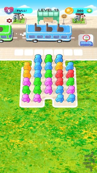 Bus Stop Jam Escape - Gameplay image of android game