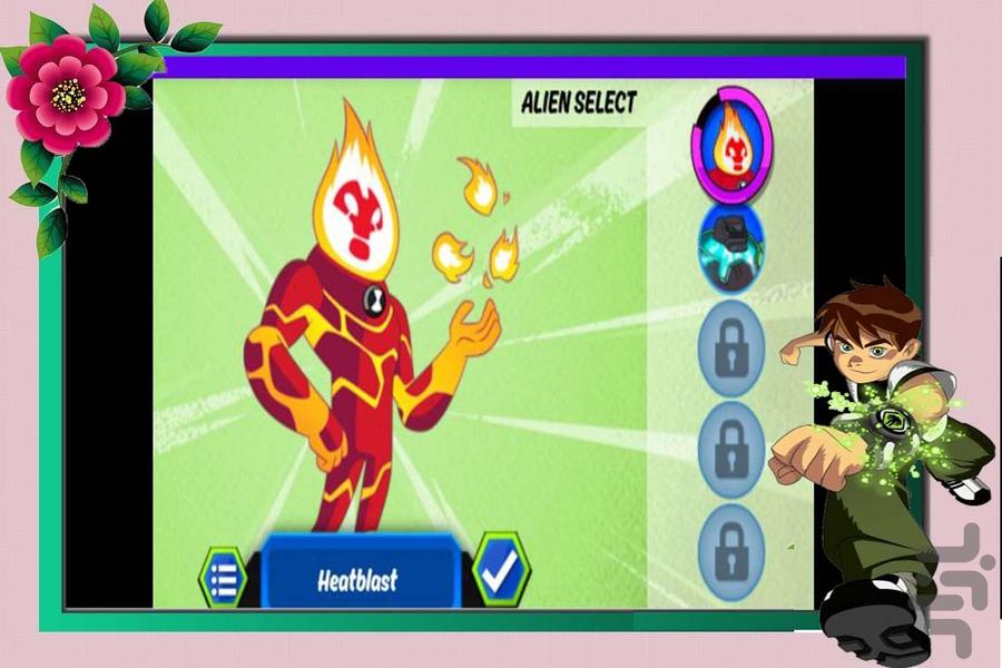 بازی بن تن نبرد موجودات فضایی - Gameplay image of android game