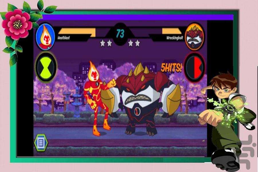 بازی بن تن نبرد موجودات فضایی - Gameplay image of android game
