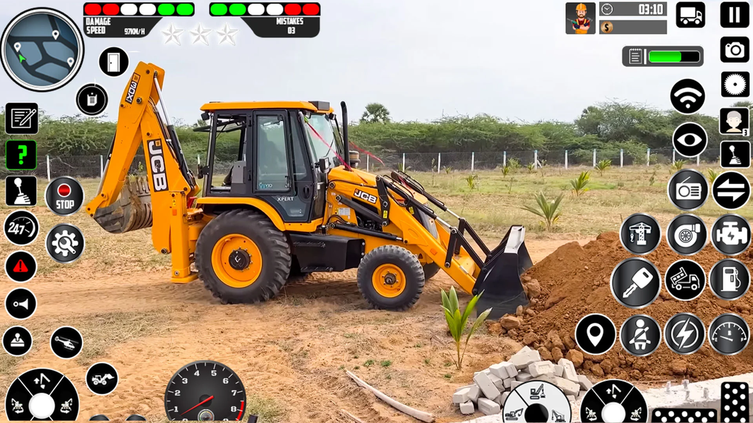 JCB Game 3D Construction Games - Gameplay image of android game