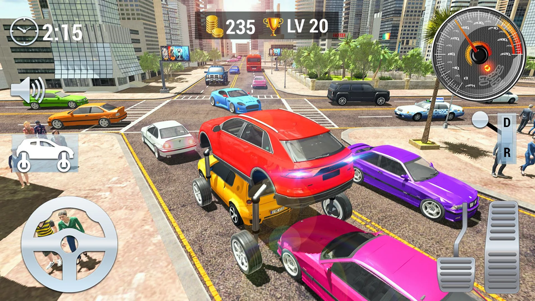 Elevated Car Crash Driver 2020 - عکس بازی موبایلی اندروید