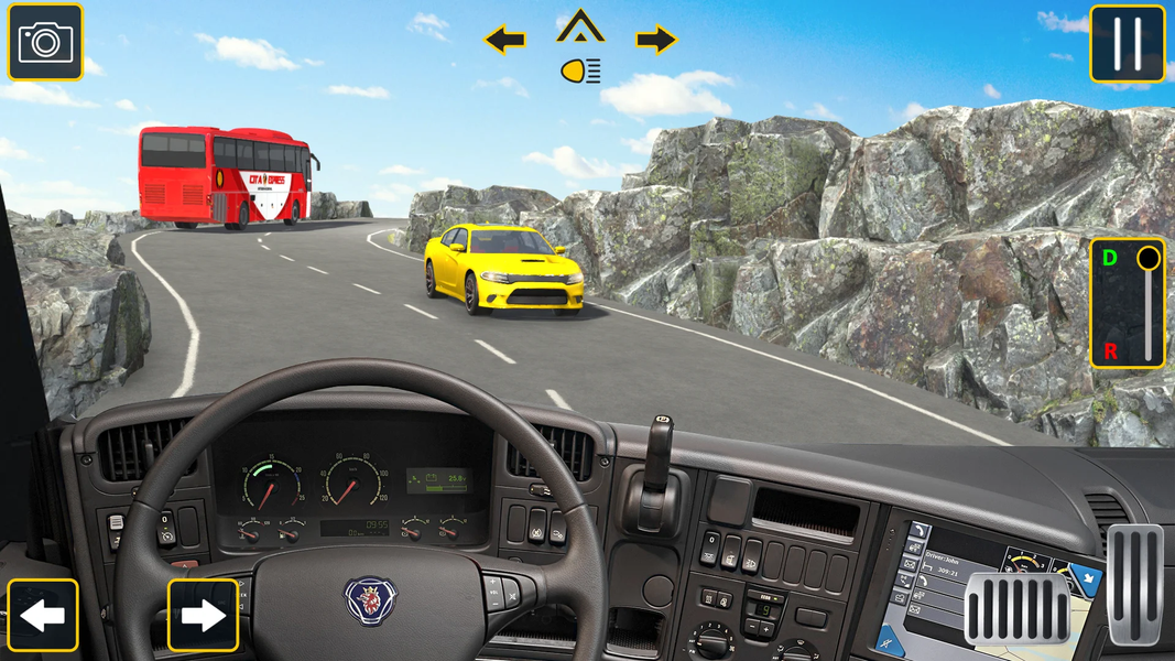 Euro Coach Bus Game Driving ۳D - عکس بازی موبایلی اندروید