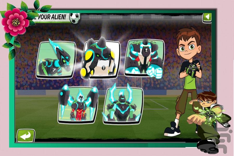 بازی پنالتی بن تن - عکس بازی موبایلی اندروید