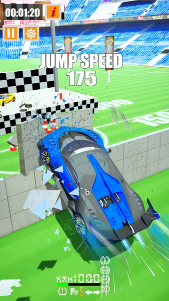 Ultimate Ramp Car Jumping: Imp - Gameplay image of android game