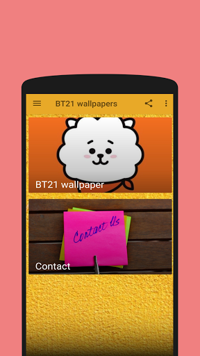 Cute BT21 wallpapers Offline 2021 - Image screenshot of android app