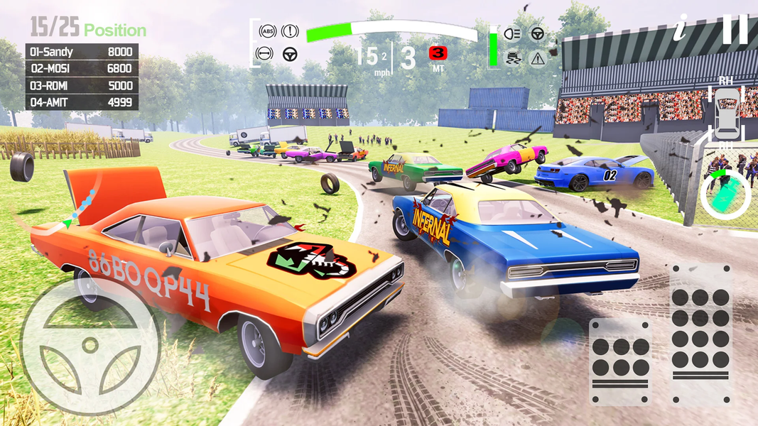 Car Crash Accident Sim:Wreck-F - عکس بازی موبایلی اندروید