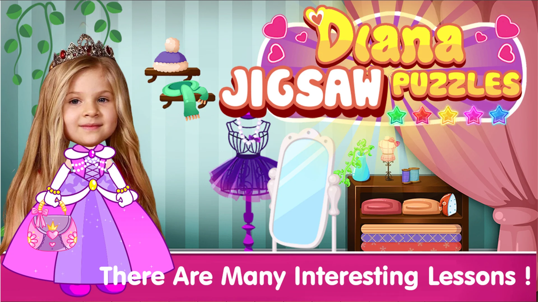 Diana Jigsaw Puzzles - عکس بازی موبایلی اندروید