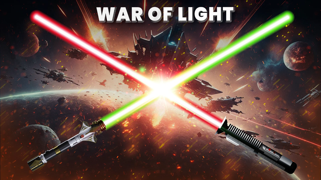 Lightsaber & Gun Simulator - Image screenshot of android app