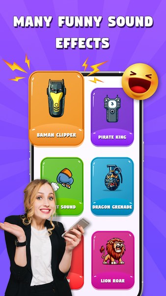 Hair Clipper Prank (jokes) - Image screenshot of android app