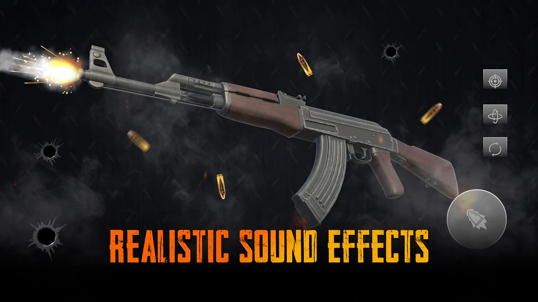 ۳D Gun Simulator - Gun Pro - عکس برنامه موبایلی اندروید