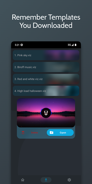 Templates for Avee Player - عکس برنامه موبایلی اندروید