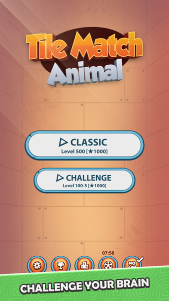 Tile Match: Animal Link Puzzle - Gameplay image of android game