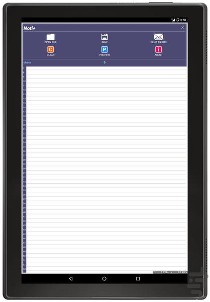 وبنویس و ویرایشگر حرفه ای نوتی پلاس - عکس برنامه موبایلی اندروید