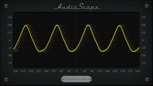 Audio Scope - Oscilloscope - عکس برنامه موبایلی اندروید